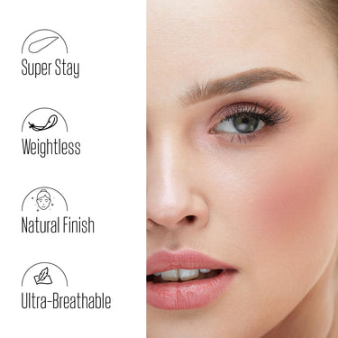 Beauty Berry Dream Matte Blush - 10 Soft Peach, 7g | Lightweight, Silky-Smooth Texture, Ultra Matte Blusher Palette | Highly Pigmented & Blendable Shades, Blusher for Face Makeup